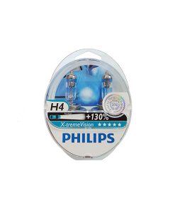 لامپ خودرو فیلیپس مدل H4 X-treme Vision بسته 2 عددی